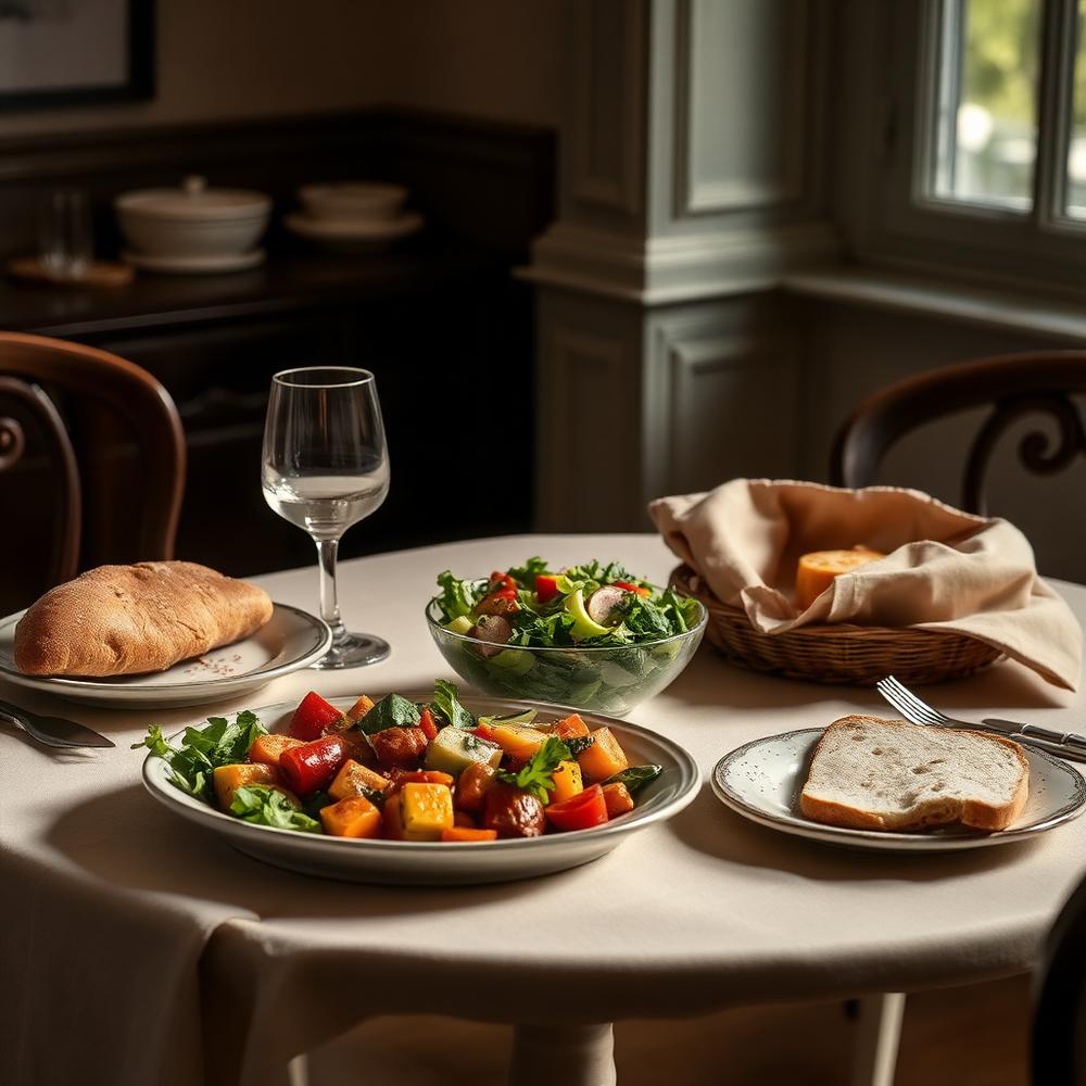 Gathering the table